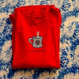 LIFE IS GOOD MENS VINTAGE LARGE